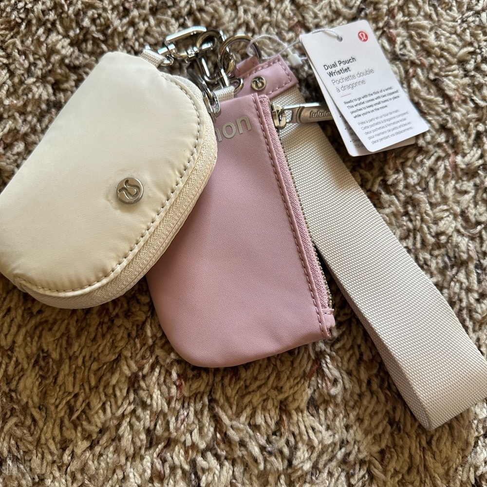 Lululemon Dual Pouch Wristlet NWT